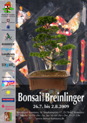 Ausstellungsplakat A1: Bonsai meets Breinlinger